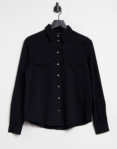 western shirt in black