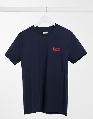crewneck t-shirt-Navy