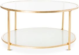 Ivy Two-Tier Round Coffee Table