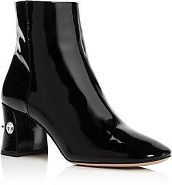 Rocchetto Patent Leather Booties