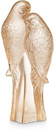 2 Parakeets Figure, Gold Luster