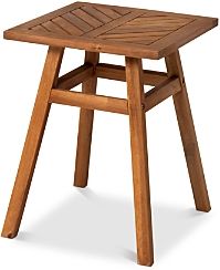 Harbor Outdoor Patio Wood Side Table