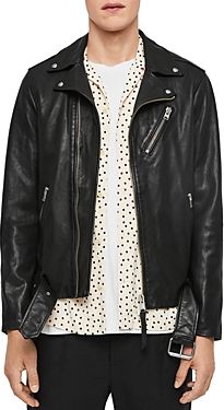 Rigg Leather Biker Jacket