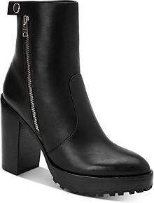 Ana Block Heel Ankle Booties