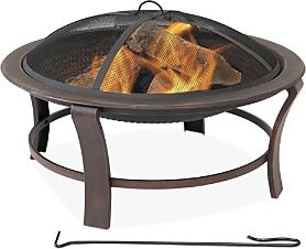 Steel Elevated Fire Pit Bowl