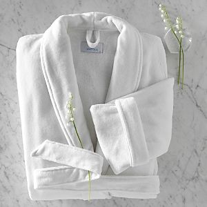 Velour Shawl Collar Robe