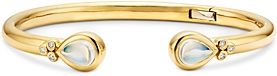 18K Yellow Gold Seta Bella Diamond & Moonstone Bracelet