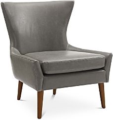 Keen Upholstered Vinyl Armchair