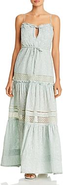 Kava Eyelet Maxi Dress Swim Cover-Up