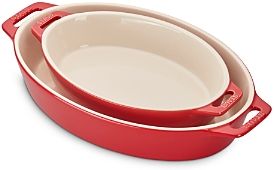 Ceramic Oval Baking Dish 2-Piece Set