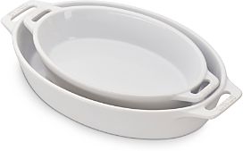 Ceramic Oval Baking Dish 2-Piece Set