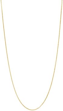 Mirror Cable Link Chain Necklace in 14K Yellow Gold, 18 - 100% Exclusive