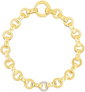 18K Yellow Gold Obelisco Diamond Bracelet