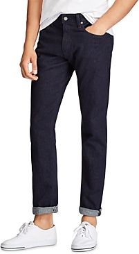 Hampton Relaxed Straight Fit Jeans in Dark Miller