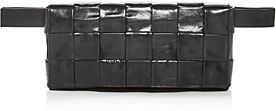 Borsa Woven Leather Belt Bag