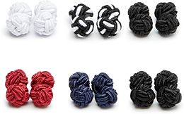 Silk Knot Cufflink Set - 100% Exclusive