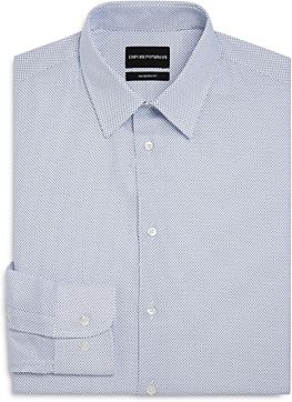 Micro-Dash Regular Fit Dress Shirt