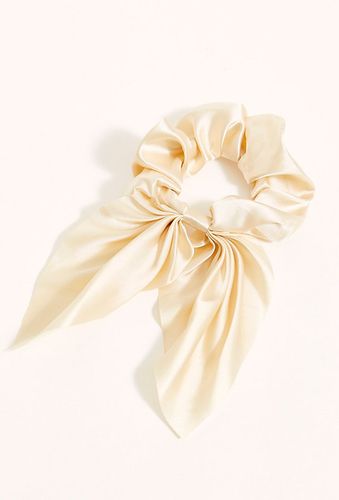 Solid Milano Scrunchie by Free People, Melted Butter, One Size
