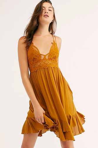 Adella Slip by FP One at Free People, Mustard, XS