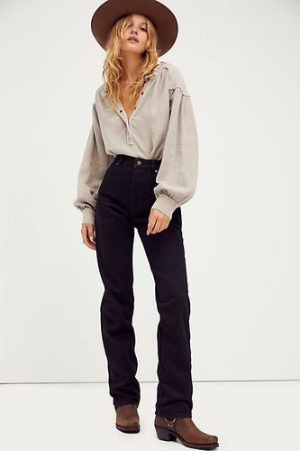Classic Straight Jeans by Rolla's at Free People, Jet Black, 29