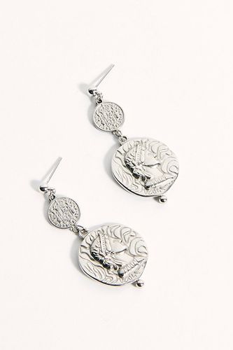 Coin Earrings by Amber Sceats at Free People, Silver, One Size