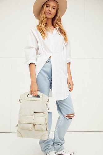 Bushwick Messenger by FP Collection at Free People, Limestone White, One Size