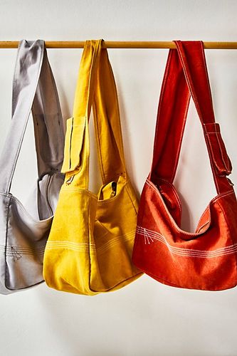 Waxed Canvas Sling by We The Free at Free People, Varsity Yellow, One Size