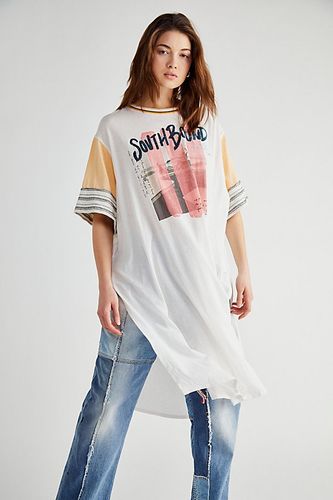 South Bound Tee by We The Free at Free People, Ivory Combo, L
