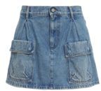 Gonna-shorts in denim