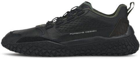 Porsche Design Octn Men's Motorsport Shoes in Jet Black/Thyme, Size 9