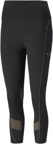 x FIRST MILE Eclipse Women's 3/4 Leggings in Black/Burnt Olive, Size XS