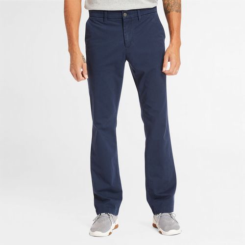 Pantaloni Chino Da Uomo Squam Lake In Blu Marino Blu Marino, Size 30x34