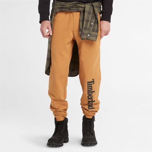Pantaloni Della Tuta Con Logo Da Uomo In Giallo Scuro Giallo/colore Nero, Size 3XL