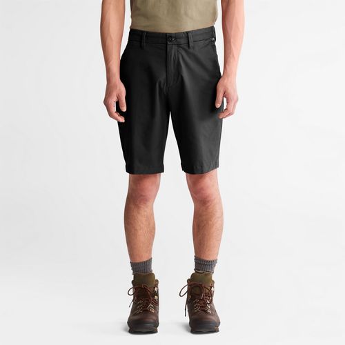 Shorts Chino Elasticizzati Squam Lake Da Uomo In Colore Nero Colore Nero, Size 42