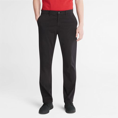 Pantaloni Chino Ultraelasticizzati Con Trattamento Antiodore Da Uomo In Colore Nero Colore Nero, Size 30x34