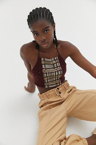 Recycled Sweater Halter Top