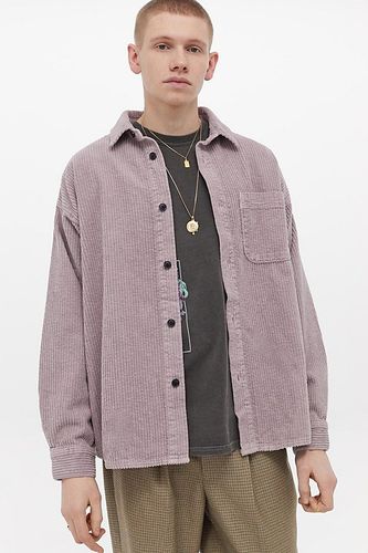 Lilac Jumbo Corduroy Shirt