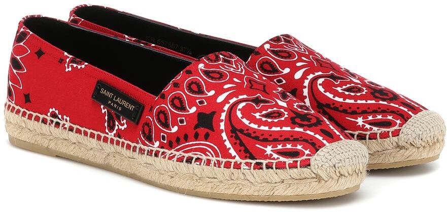 Printed espadrilles