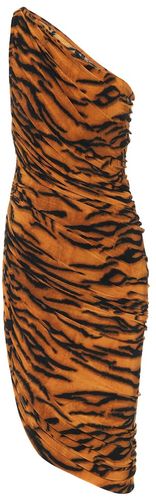 Exclusive to Mytheresa â Diana tiger-print one-shoulder minidress