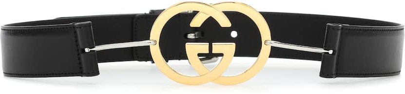 GG leather belt