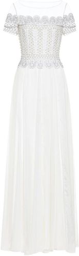 Sophia embellished silk bridal gown