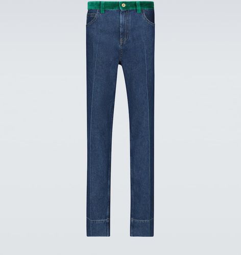 Dub Contrast waistband jeans