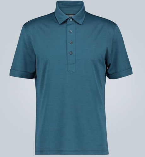 Short-sleeved polo shirt