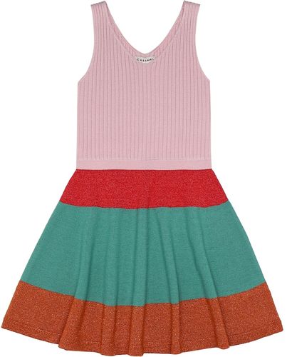 Redchurch merino wool-blend dress
