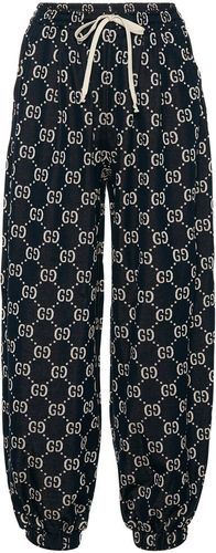 GG cotton-jersey sweatpants