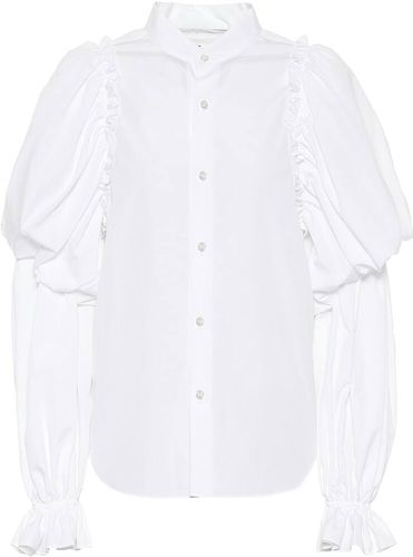 Cotton poplin blouse