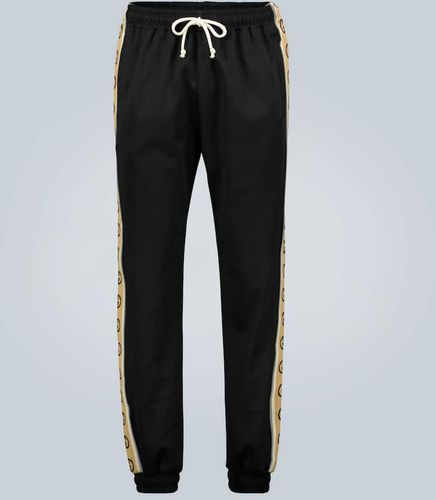 Technical jersey trackpants
