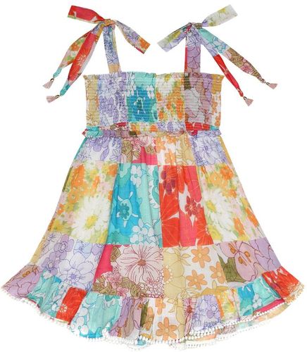Bells floral cotton dress