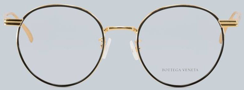 Round-frame metal glasses