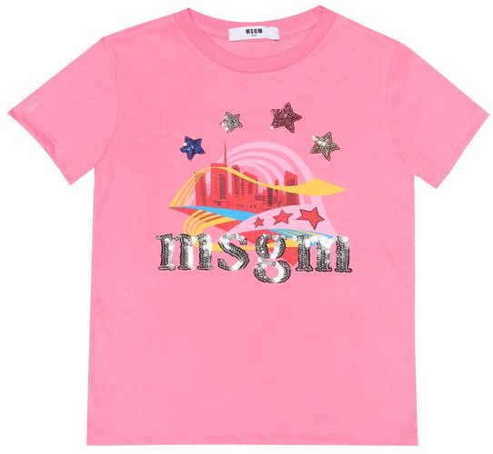 Printed cotton T-shirt